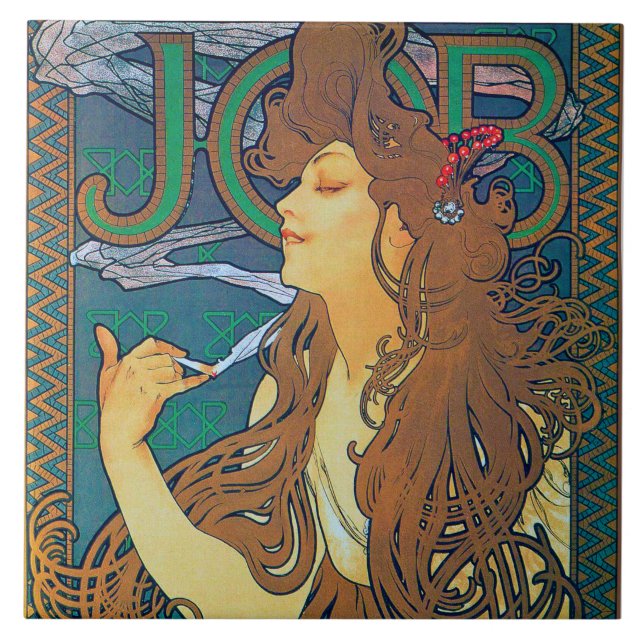 JOB, Mucha Kakelplatta (Framsidan)
