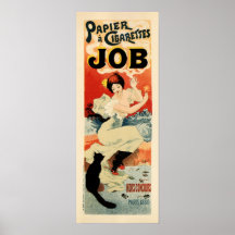 JOB Papier Cigarettes av Georges Meunier Fransk Ad