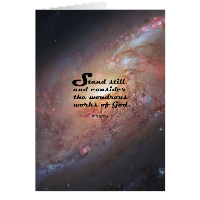 Jobb37:14 Hälsningskort (Framsidan)