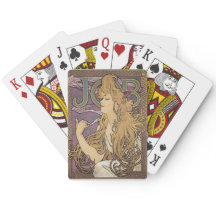 Jobb (1896) från Alphonse Mucha