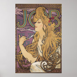 Jobb (1896) från Alphonse Mucha Poster