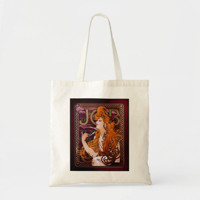 JOBB av Alphonse Mucha Tygkasse (Framsidan)