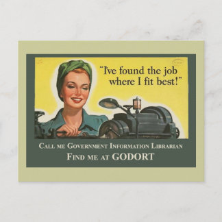 Jobb där jag passar bäst vykort