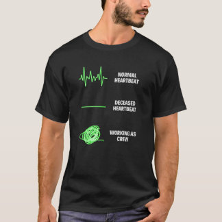 Jobb för besättningsbesättning Kaffe Restaurant be T Shirt