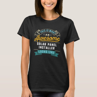 Jobb för solpanelsinstallator Fantastisk T Shirt