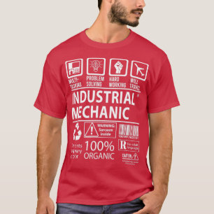 Jobb - Gif för industrimekaniskt multitasking-Aukt T Shirt