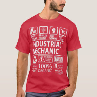 Jobb - Gif för industrimekaniskt multitasking-Aukt T Shirt