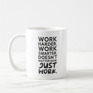 Jobb - Gym, Hustle, Success, Motivering Kaffemugg