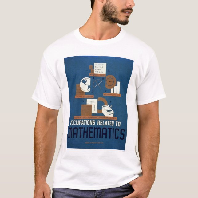 Jobb i matematik 1937 WPA Tröja (Framsida)