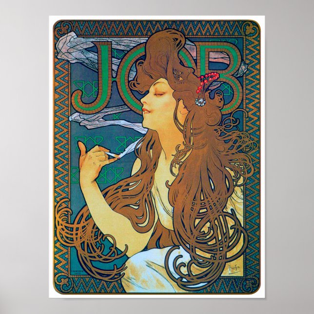 JOBB, Mucha Poster (Framsidan)