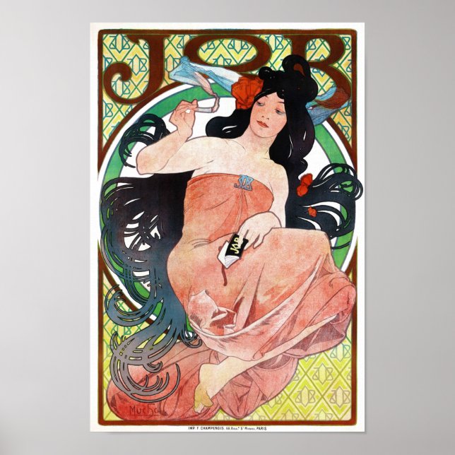 JOBB, Mucha Poster (Framsidan)