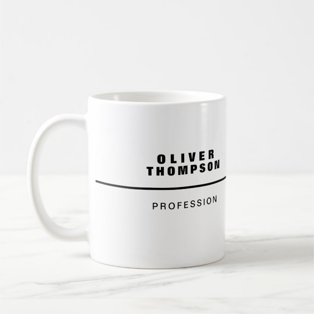 Jobb Mugg med Namn (Vänster)