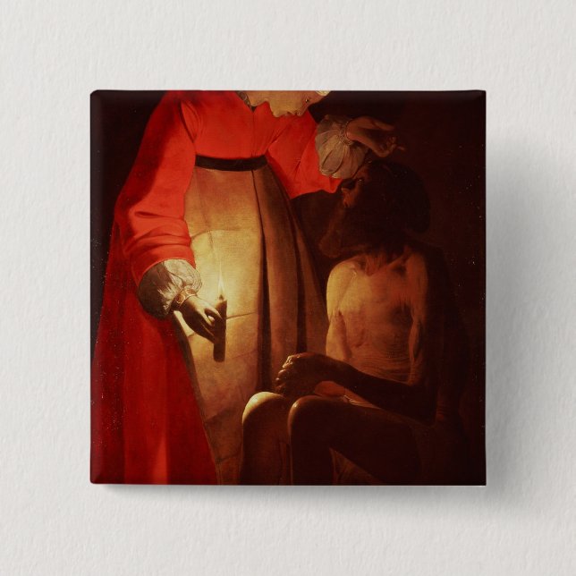 Jobb som förlöjligas av hans fru knapp (Framsida)