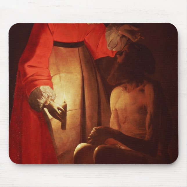 Jobb som förlöjligas av hans fru musmatta (Framsidan)