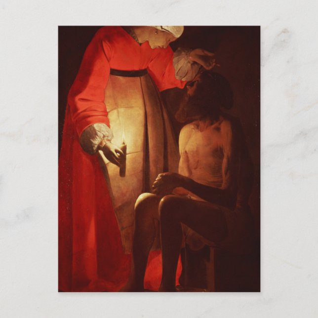 Jobb som fyllts av hans fru vykort (Framsida)