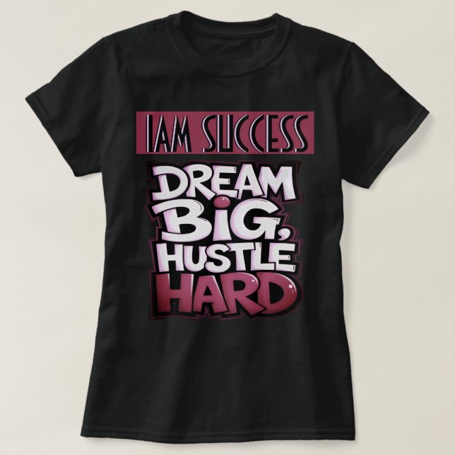 JOBBA HÅRT T SHIRT (Design framsida)