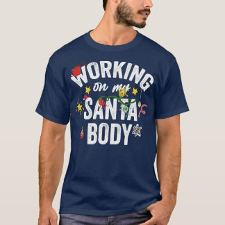 Jobba på min julskjorta i julskjortan t shirt