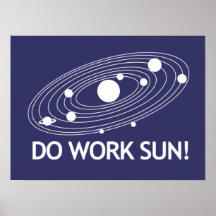 Jobba Sol! Poster