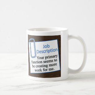 Jobbbeskrivning Kaffemugg