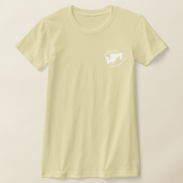Jobbdöttrarna Washington T-shirt (Vuxen back) (Laydown)