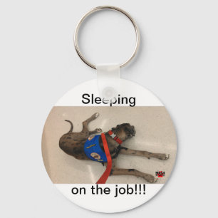 Jobbet lämnas kvar nyckelring