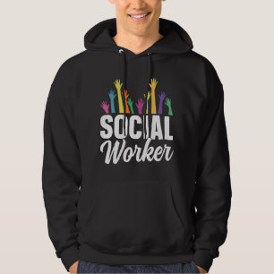 Jobbet Social Worker Studenten Hoodie