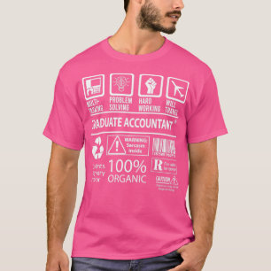 Jobbgif för MultiTasks-Auktoriserad i Student Acco T Shirt