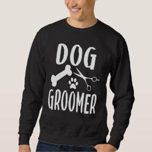Jobbsaxar för groomer Grooming Animals från hund P Lång Ärmad Tröja