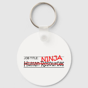 Jobbtitel Ninja - timme Nyckelring