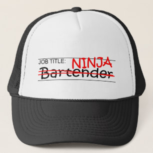 JobbtitelNinja Bartender Keps