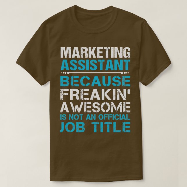 Jobbvisarobjekt för Fantastisk i Marknadsföring As T Shirt (Design framsida)