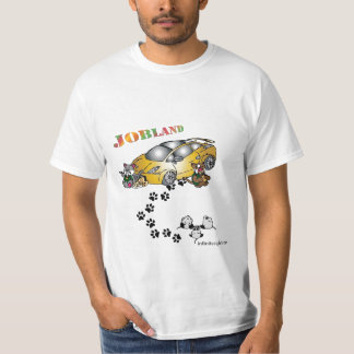 Jobland begrepp, ett SAMARBETE MED SAUN HAYES T-shirt