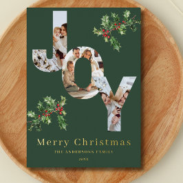 JOBY-fotomall grönt Julfolie