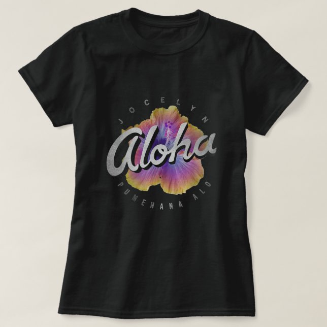 Jocelyn Alo Aloha Officiell Merch T Shirt (Design framsida)