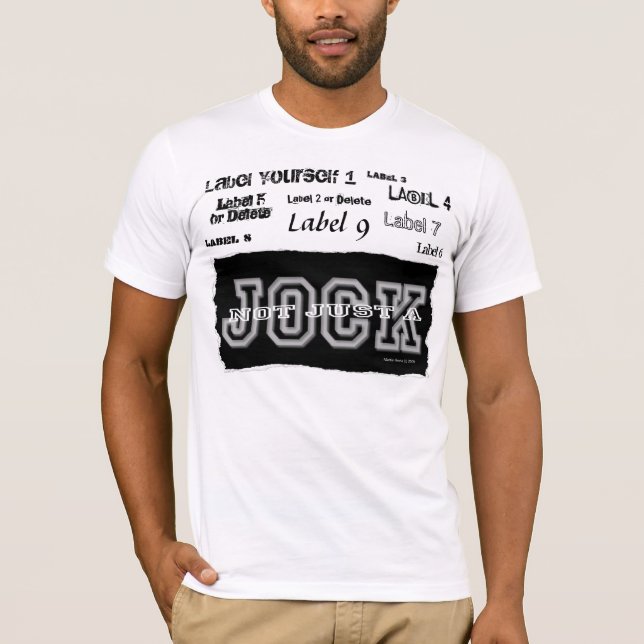 Jock - inte precis en etikett - skjortor t shirt (Framsida)