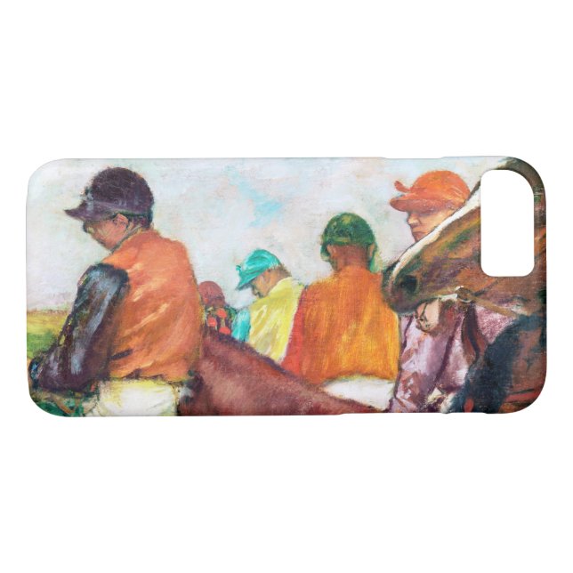 Jockey and Horse, Edgar Degas Case-Mate iPhone Skal (Baksida (horisontal))