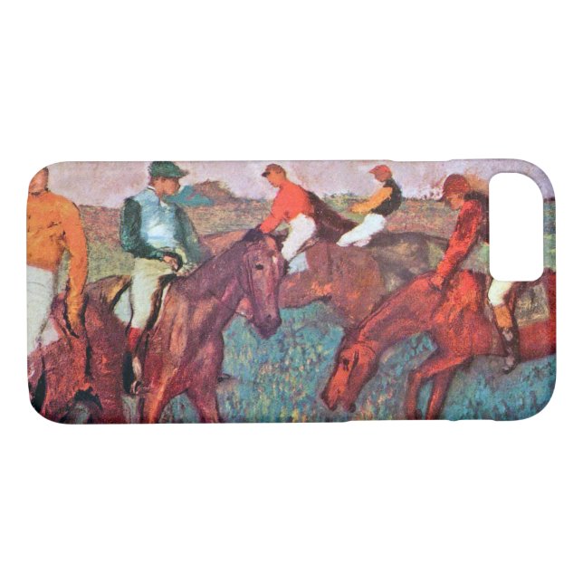 Jockey and Horse, Edgar Degas Case-Mate iPhone Skal (Baksida (horisontal))