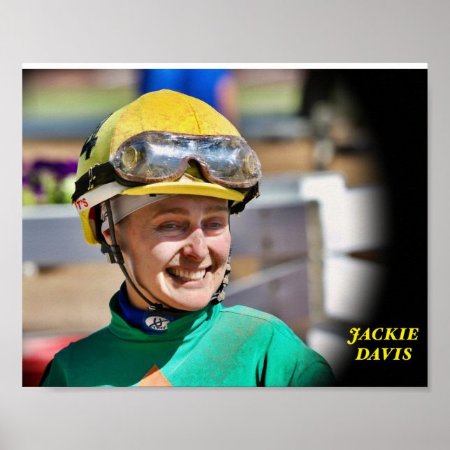 Jockey, Jackie Davis Poster (Framsidan)