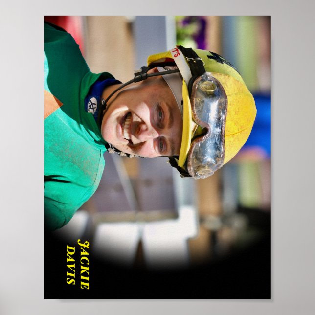Jockey, Jackie Davis Poster (Framsidan)
