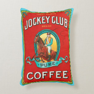 Jockey Klubb Coffee Prydnadskudde