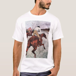 Jockey och Tävling Horse, Lautrec T Shirt
