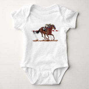 Jockey On Racehorse T Shirt