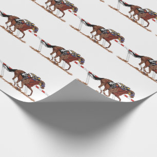 Jockey på Racehorse Presentpapper