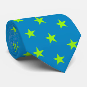 Jockey Silke Blue med Lime Green Stars Derby Slips