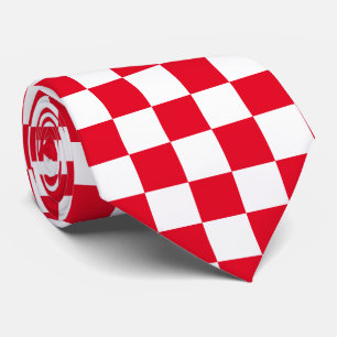 Jockey Silke Checkerboard Red and White Derby Slips