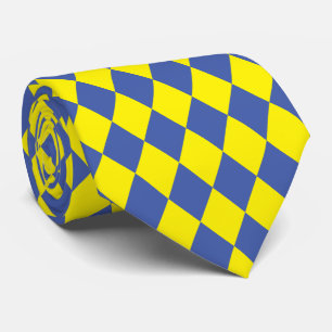 Jockey Silke Diamond Royal Blue Gult Neck Tie Slips