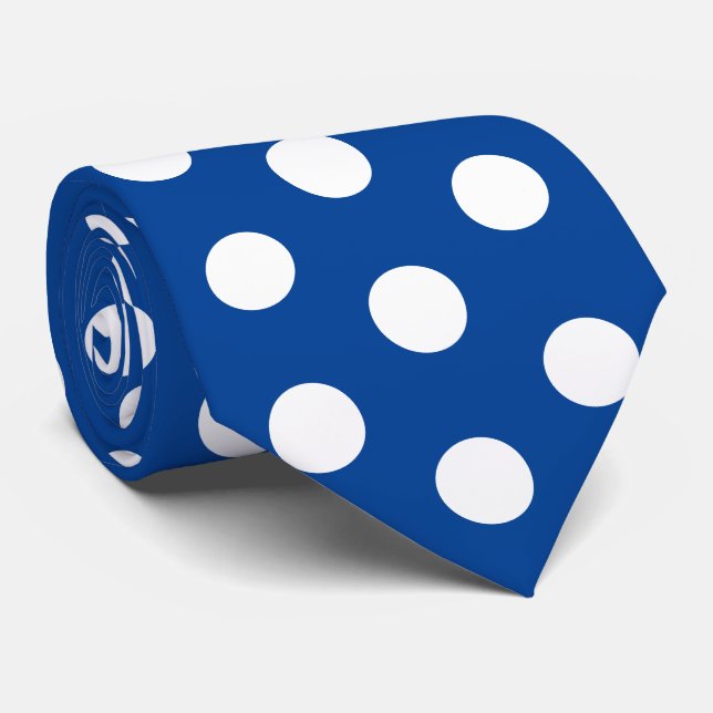 Jockey Silke Dots Blue and White Derby Slips (Rullad)