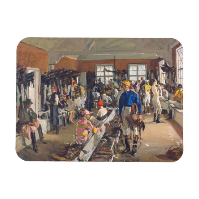 Jockeys doseringsrum vid Ascot Raceccourt Magnet (Horisontell)