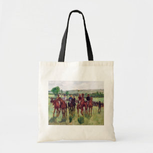 Jockeys och Tävling Horses, Edgar Degas Tygkasse