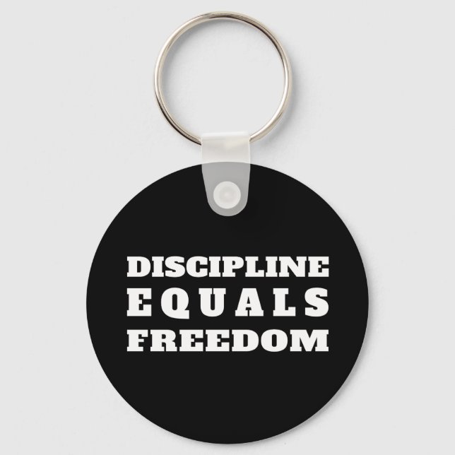 Jocko Willink Discipline Equals Freemdom Nyckelring (Framsida)